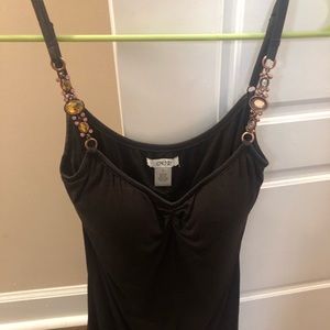 2 - Cache jewelry tanks w/built in bra